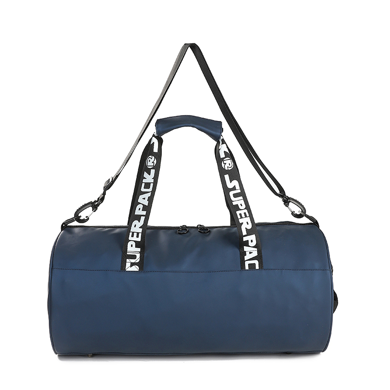 blue casual luggage bags