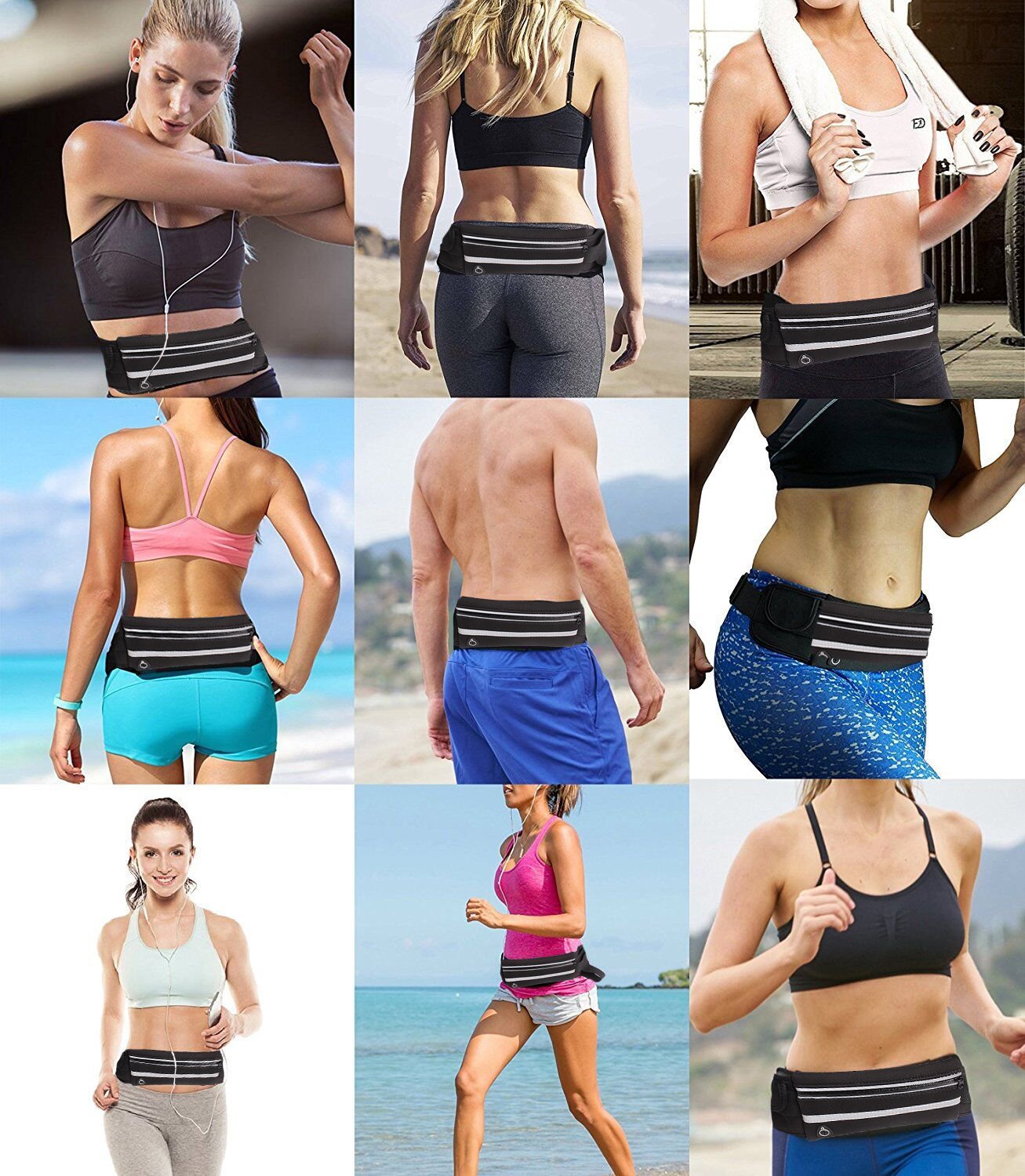 Waist packs suitable for different scenes