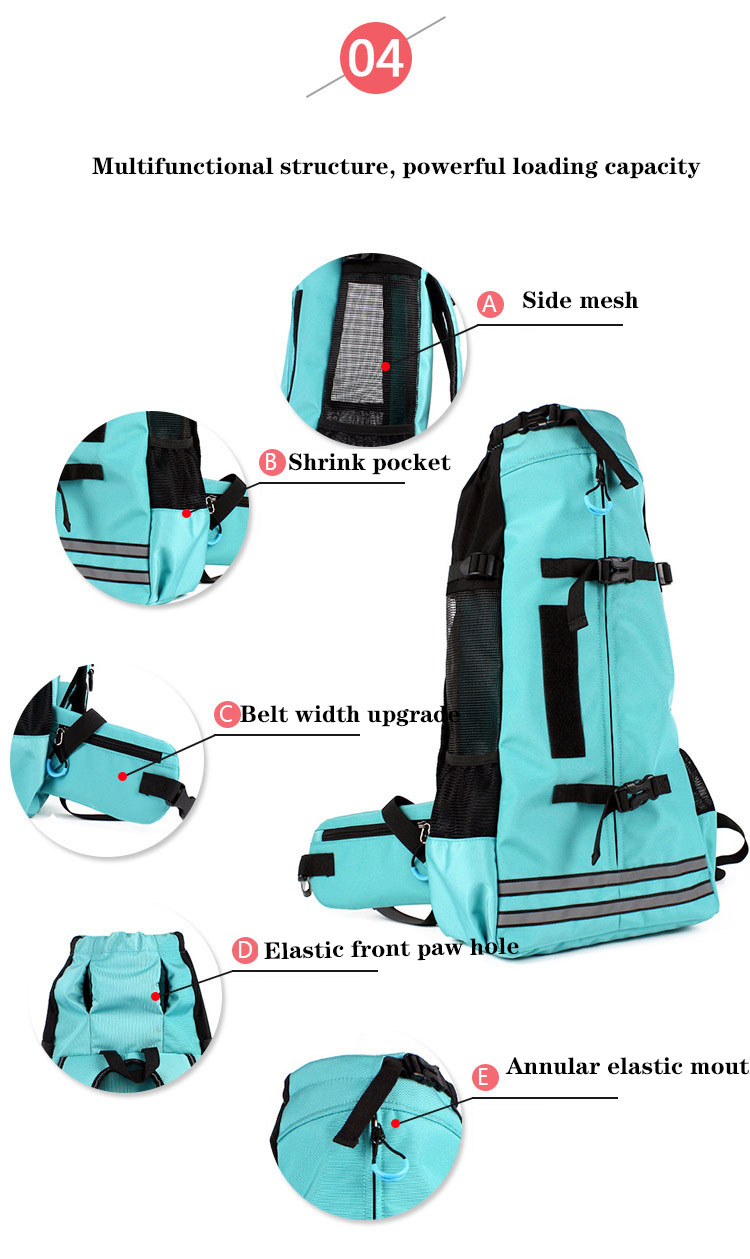 mesh pet backpack